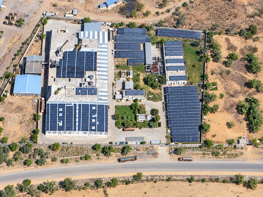 Bhageshwar Agro Food Products rooftop solar plant