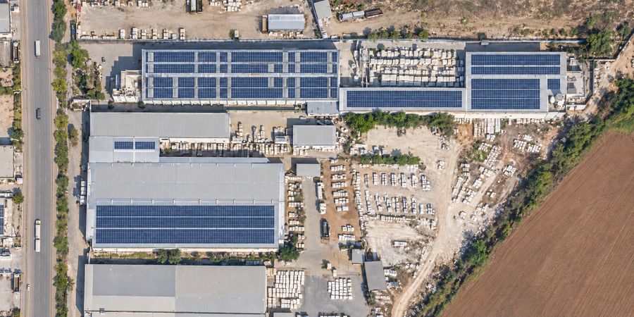 Madhusudan Marble rooftop solar plant, Kishangarh