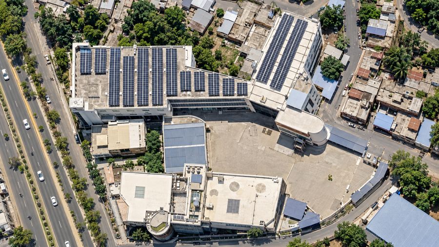 Miraj Group rooftop solar plant, Nathdwara